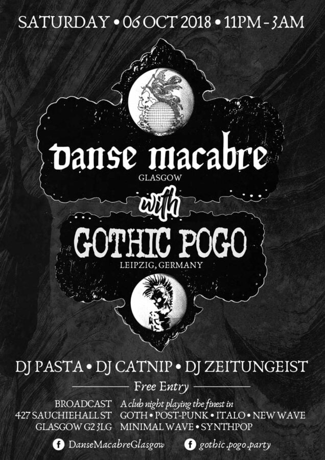 Danse Macabre with Gothic Pogo | Broadcast - Glasgow UK | 2018-10-06