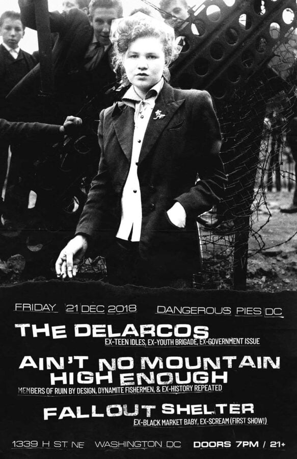 The Delarcos, Ain't No Mountain High Enough, Fallout Shelter | Dangerous Pies - Washington DC | 2018-12-21