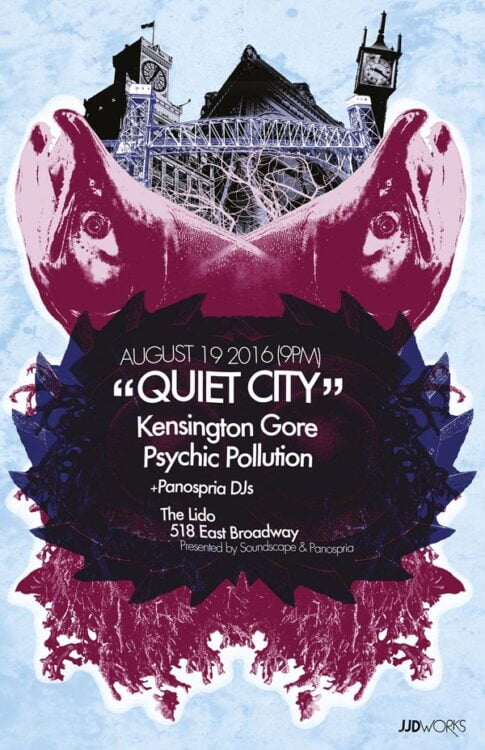 Panospria "Quiet City" August 2016 Poster