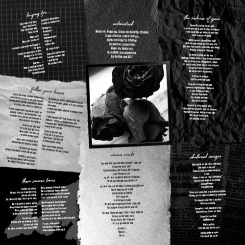 Marta Raya "Hidden Emotions" LP | Insert, Front Side