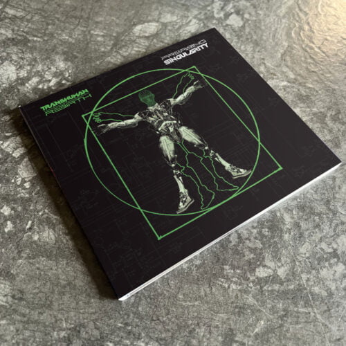 Transhuman Rebirth "Preparing Singularity" | Digipak CD, Front Cover
