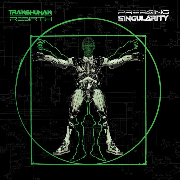 Transhuman Rebirth "Preparing Singularity" | Vinyl LP Cover