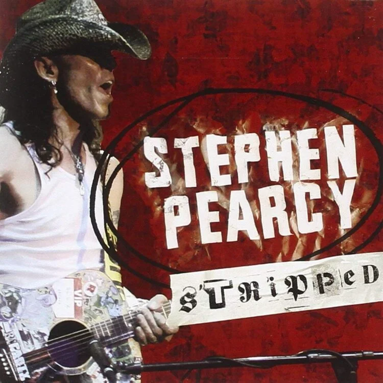 Stephen Pearcy "Stripped" CD — Cover