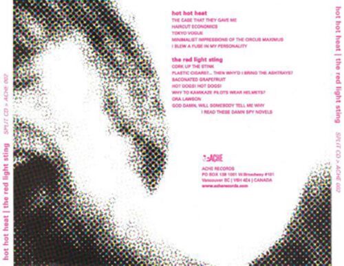 Hot Hot Heat / The Red Light Sting split 12" LP — Insert
