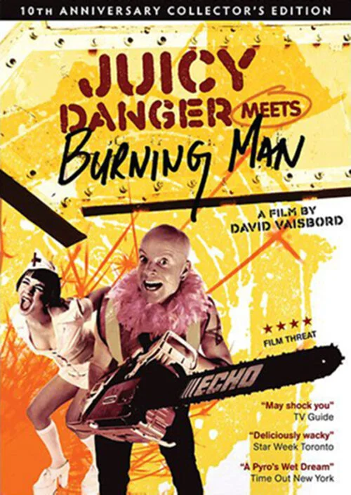 Lightspeed Productions – "Juicy Danger : Burning Man" DVD Cover