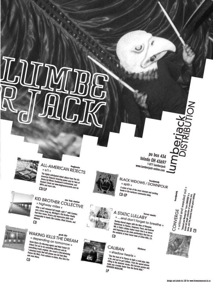 Lumberjack Distribution — Punk Planet Advert (2002)