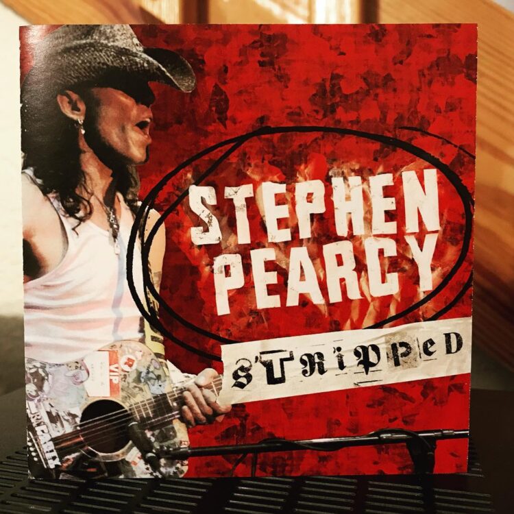 Stephen Pearcy "Stripped" CD — Cover Printed