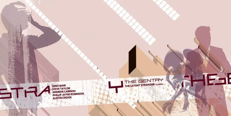 The Gentry "The Latent Stranger EP" — Front panel spread